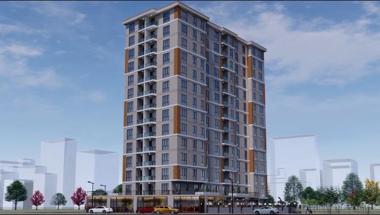 Snowy mountain peaks